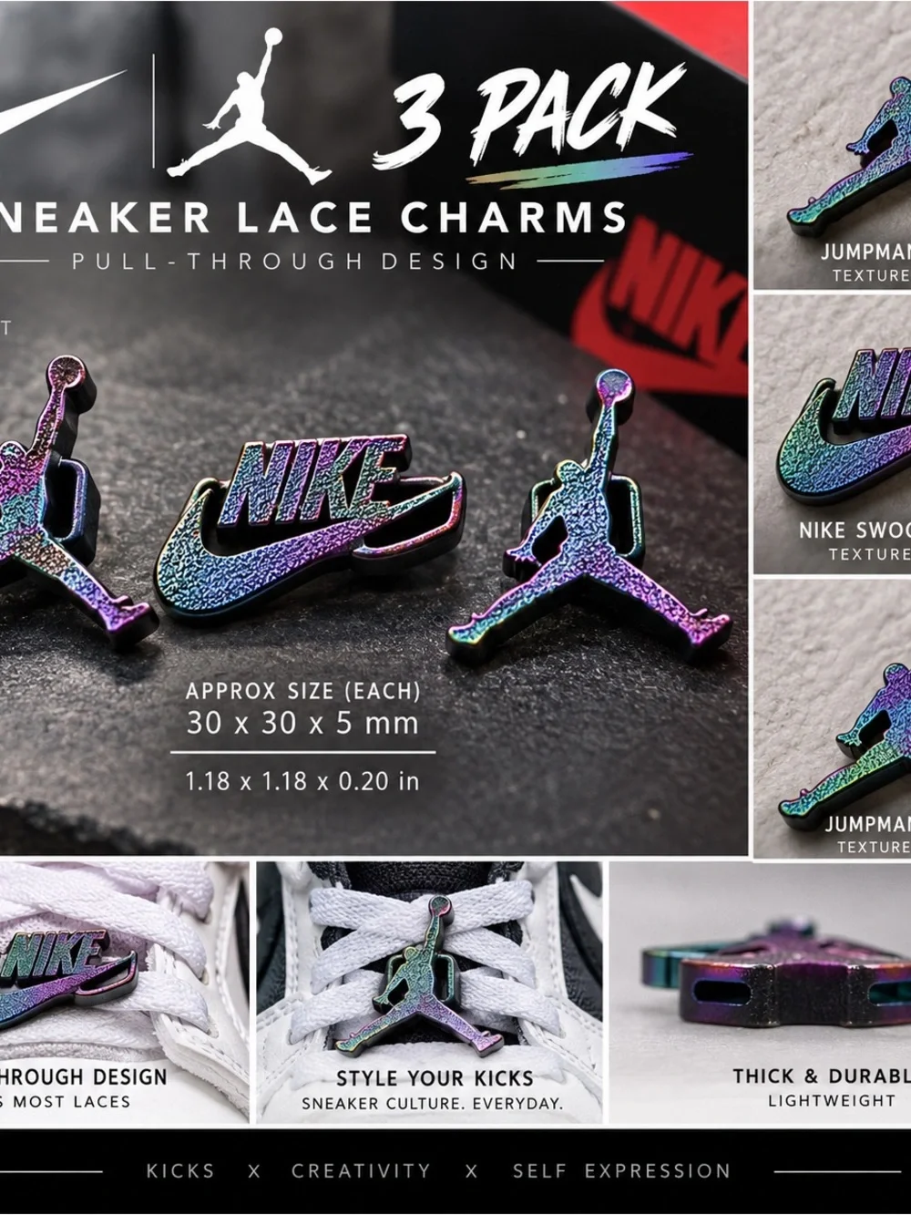 Sneaker Charms Lace Charms MIX N MATCH ANY 5/$15